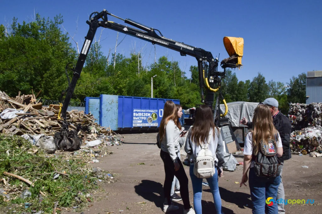 19/06/19 Экскурсия на мусороперерабатывающий завод Стерлитамака