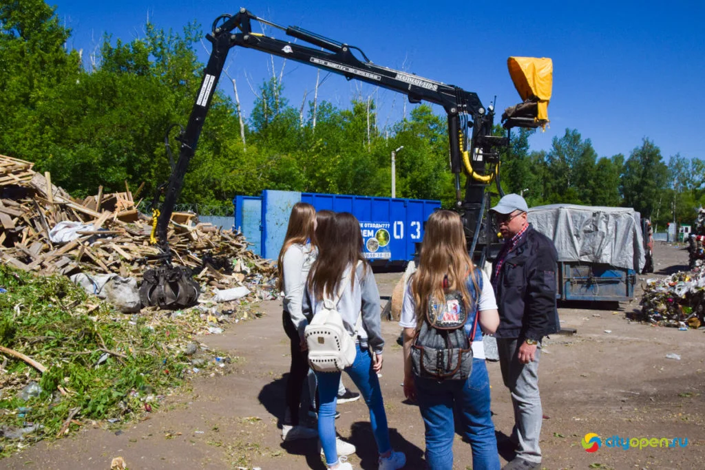 19/06/19 Экскурсия на мусороперерабатывающий завод Стерлитамака
