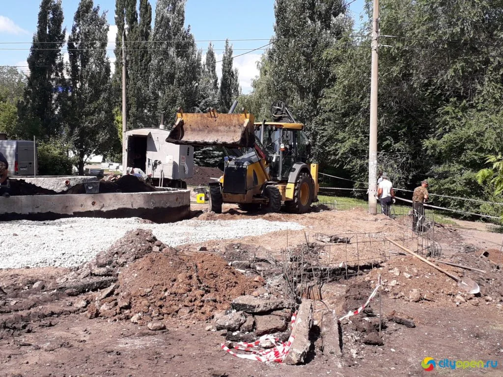 Реконструкция набережной в Стерлитамаке. 26-й день