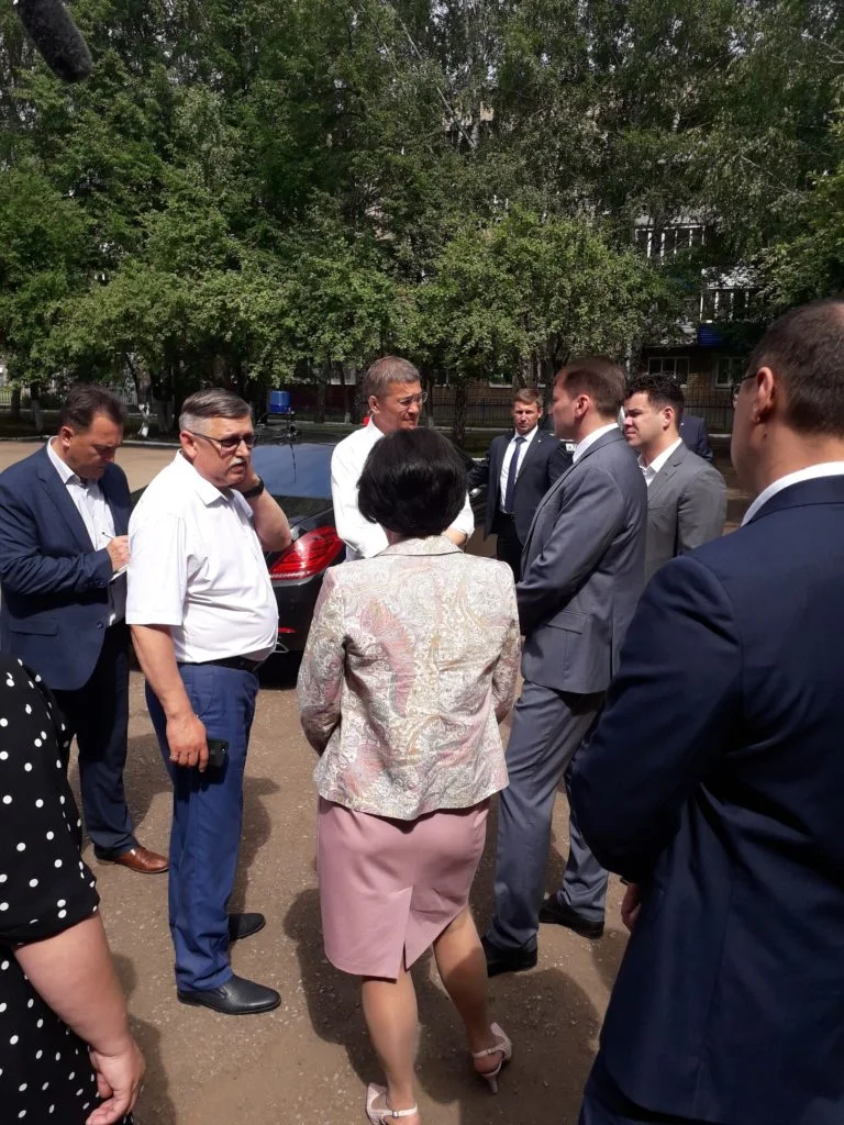Торжественное открытие молочной кухни