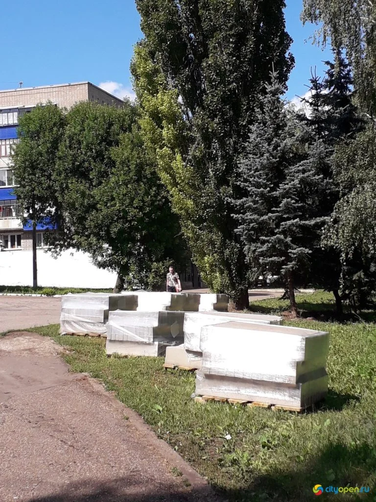 Реконструкция набережной в Стерлитамаке. 26-й день