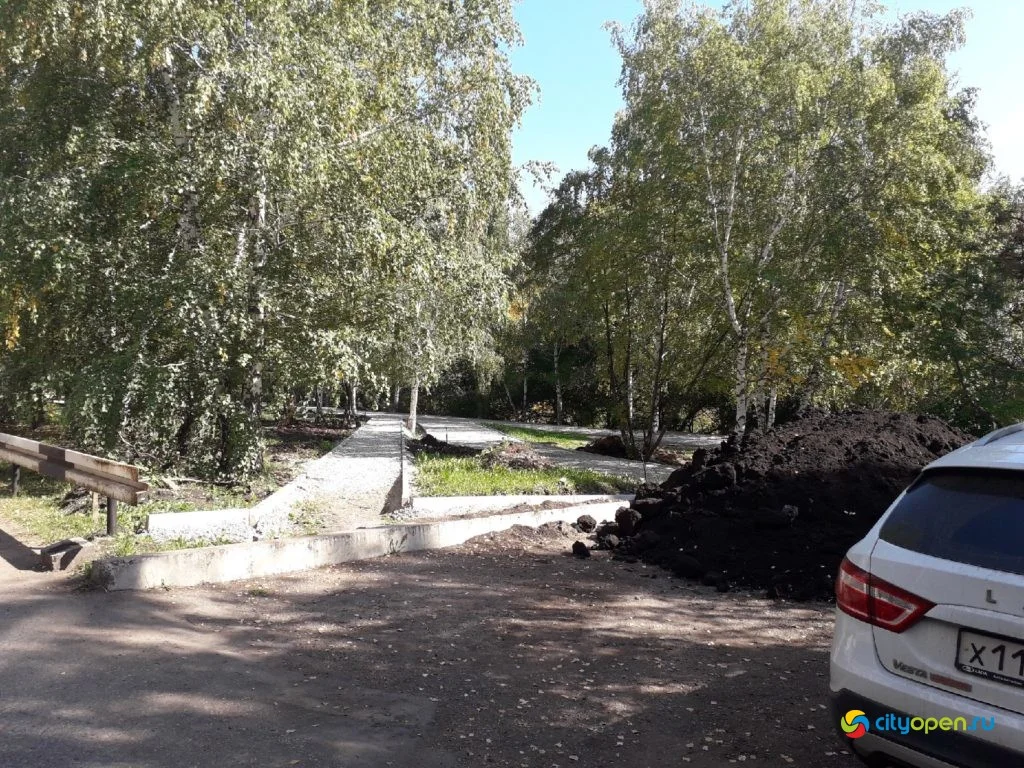Реконструкция набережной в Стерлитамаке. 81-й день
