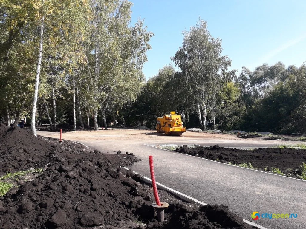 Реконструкция набережной в Стерлитамаке. 81-й день