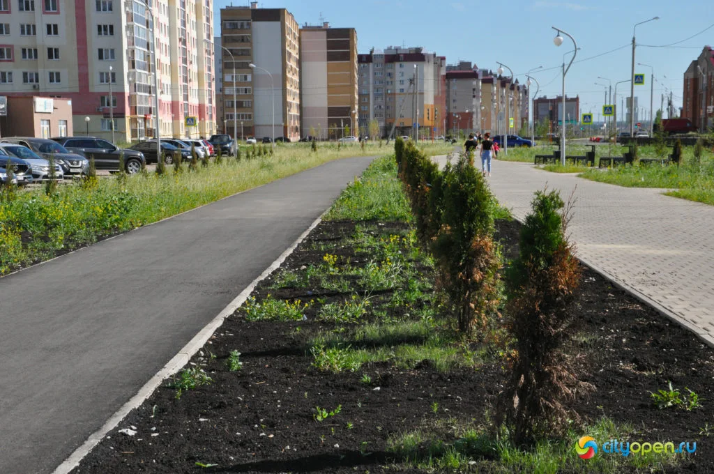 Где погулять в Стерлитамаке: бульвар на Строителей