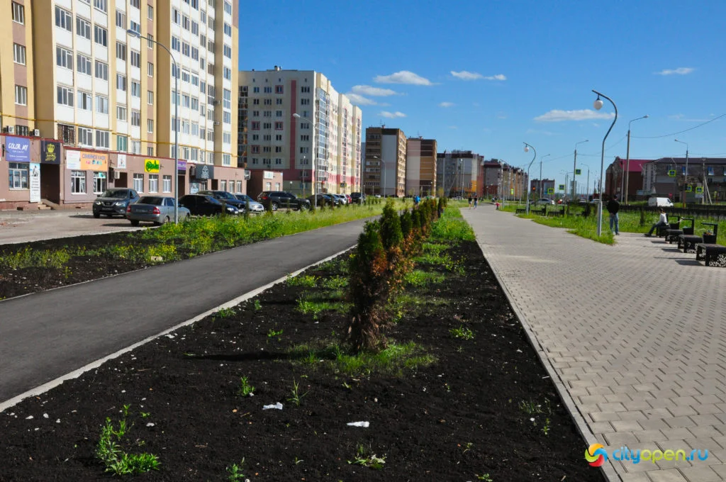 Где погулять в Стерлитамаке: бульвар на Строителей