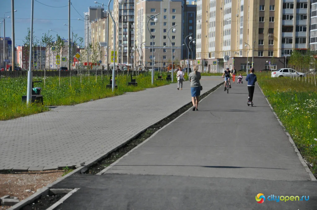 Где погулять в Стерлитамаке: бульвар на Строителей