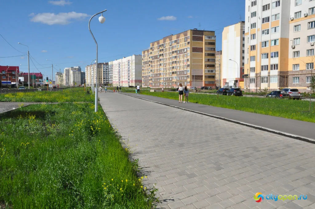 Где погулять в Стерлитамаке: бульвар на Строителей