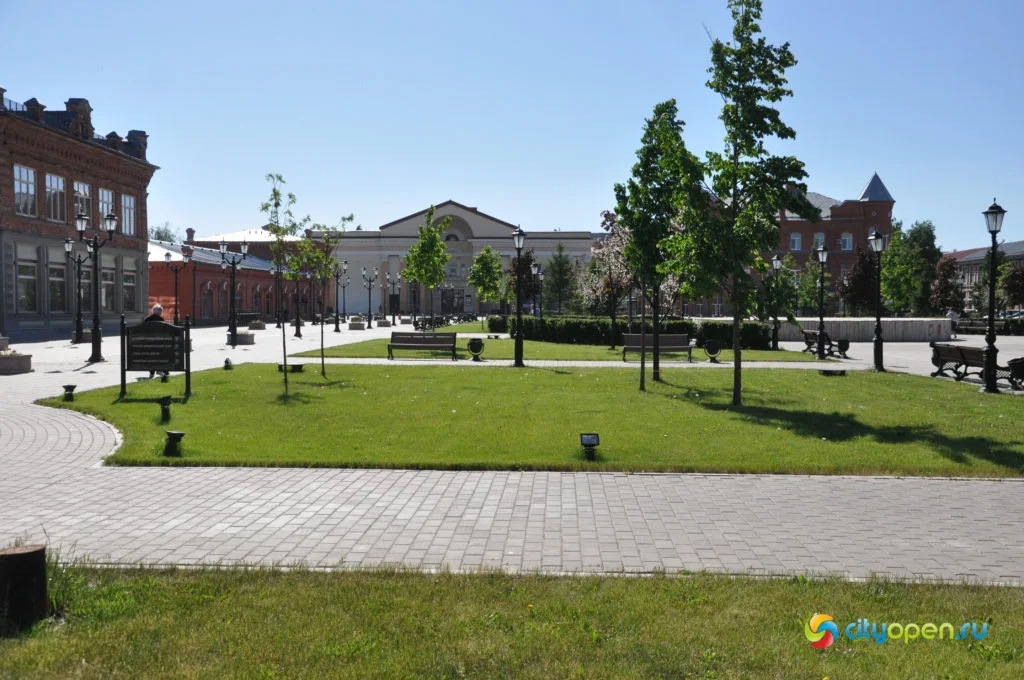Где погулять в Стерлитамаке: сквер в Старом городе