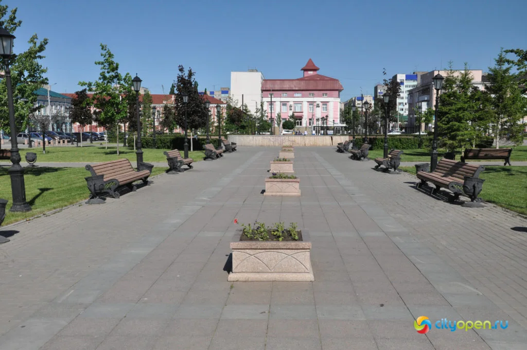 Где погулять в Стерлитамаке: сквер в Старом городе