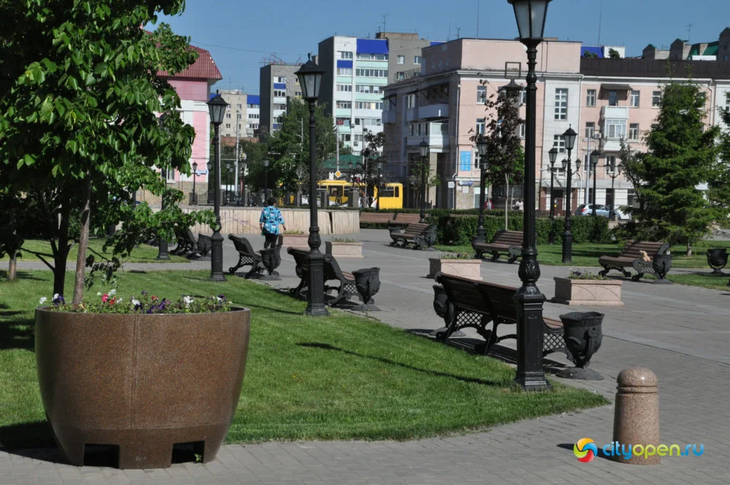 Где погулять в Стерлитамаке: сквер в Старом городе