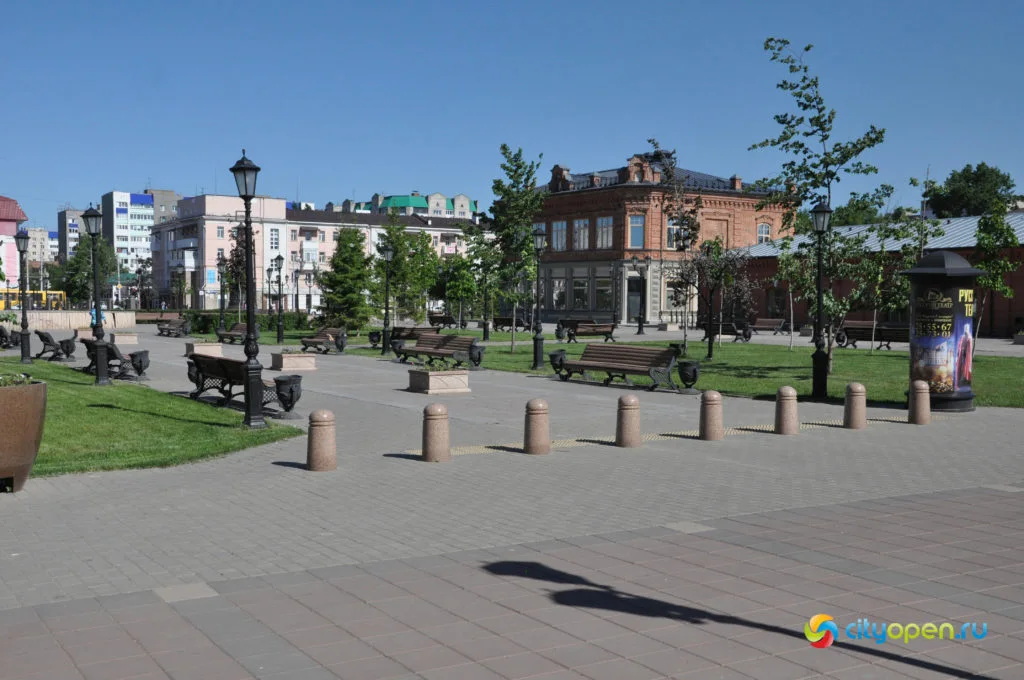 Где погулять в Стерлитамаке: сквер в Старом городе