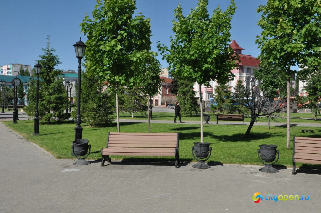 Где погулять в Стерлитамаке: сквер в Старом городе