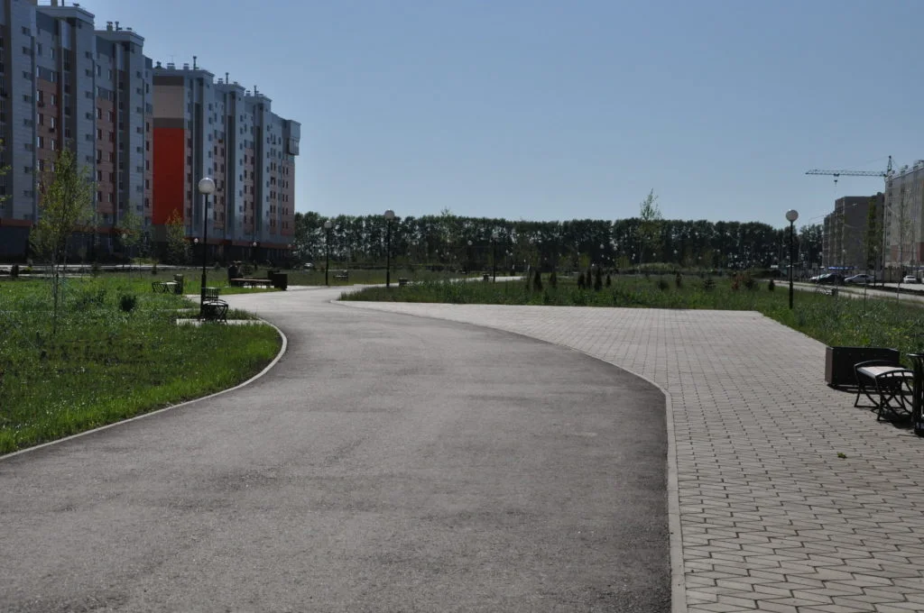 Где погулять в Стерлитамаке: аллея в продолжении проспекта Октября