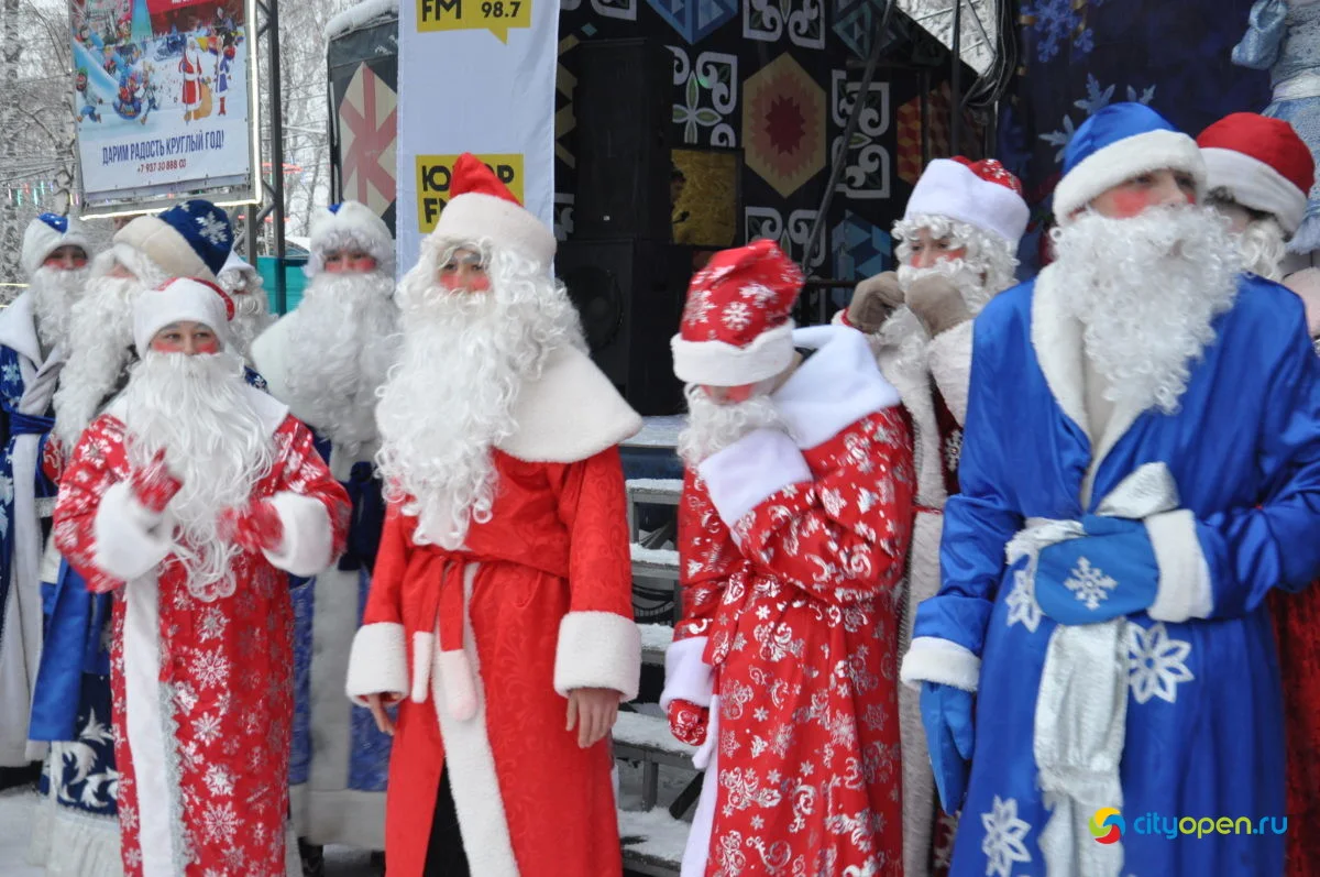 18.12.21 / Открытие городка и Парад Дедов Морозов в Парке им. Гагарина