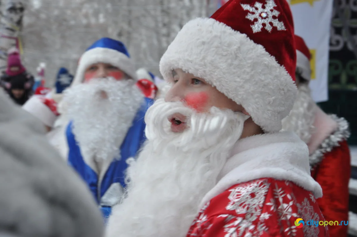 18.12.21 / Открытие городка и Парад Дедов Морозов в Парке им. Гагарина