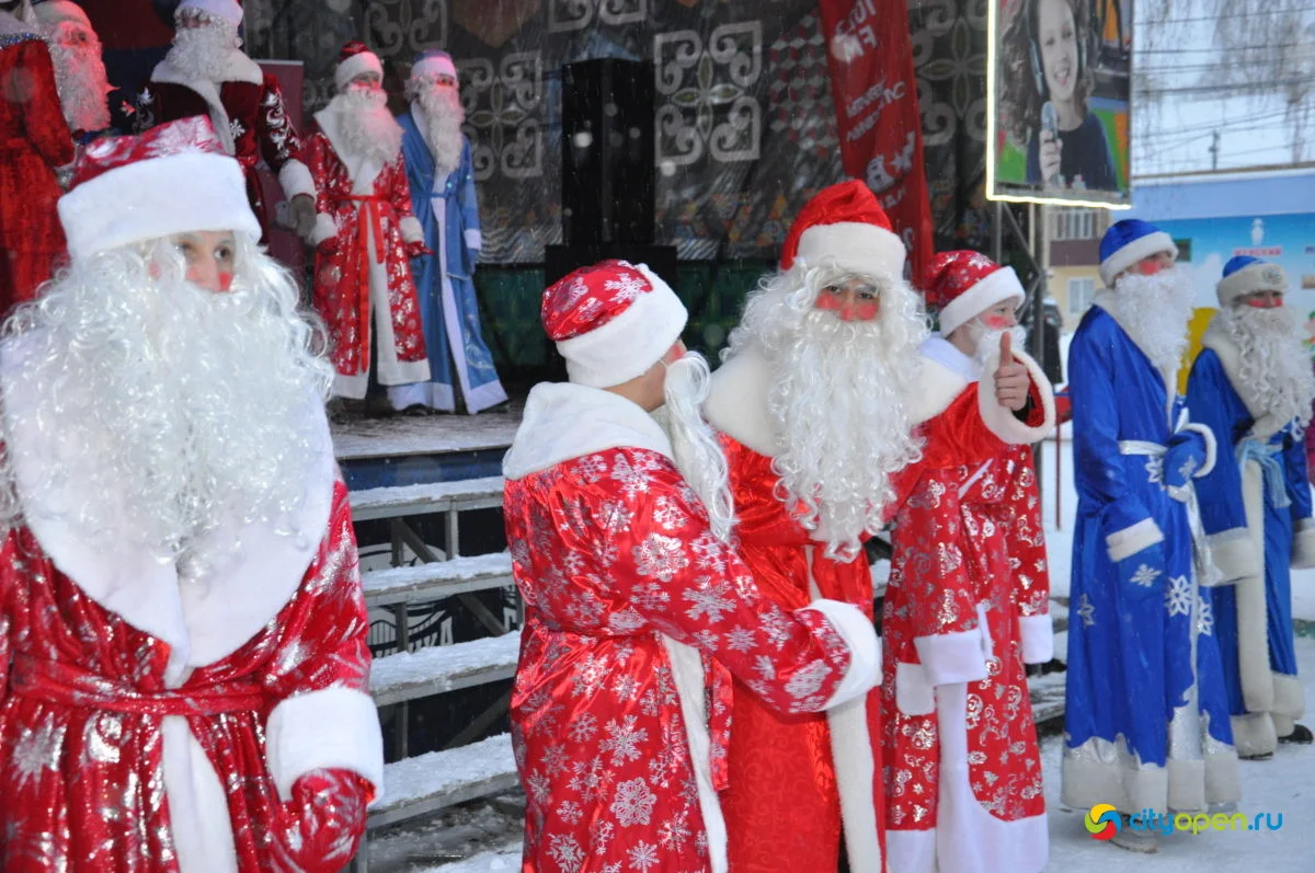 18.12.21 / Открытие городка и Парад Дедов Морозов в Парке им. Гагарина