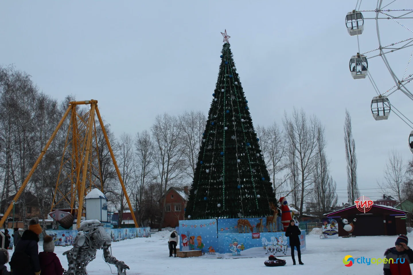17/12/22 Открытие новогоднего городка @ Парк им. Гагарина