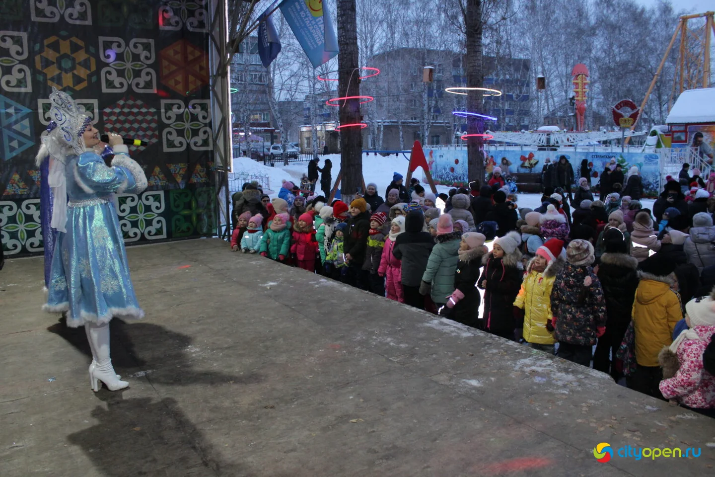 17/12/22 Открытие новогоднего городка @ Парк им. Гагарина