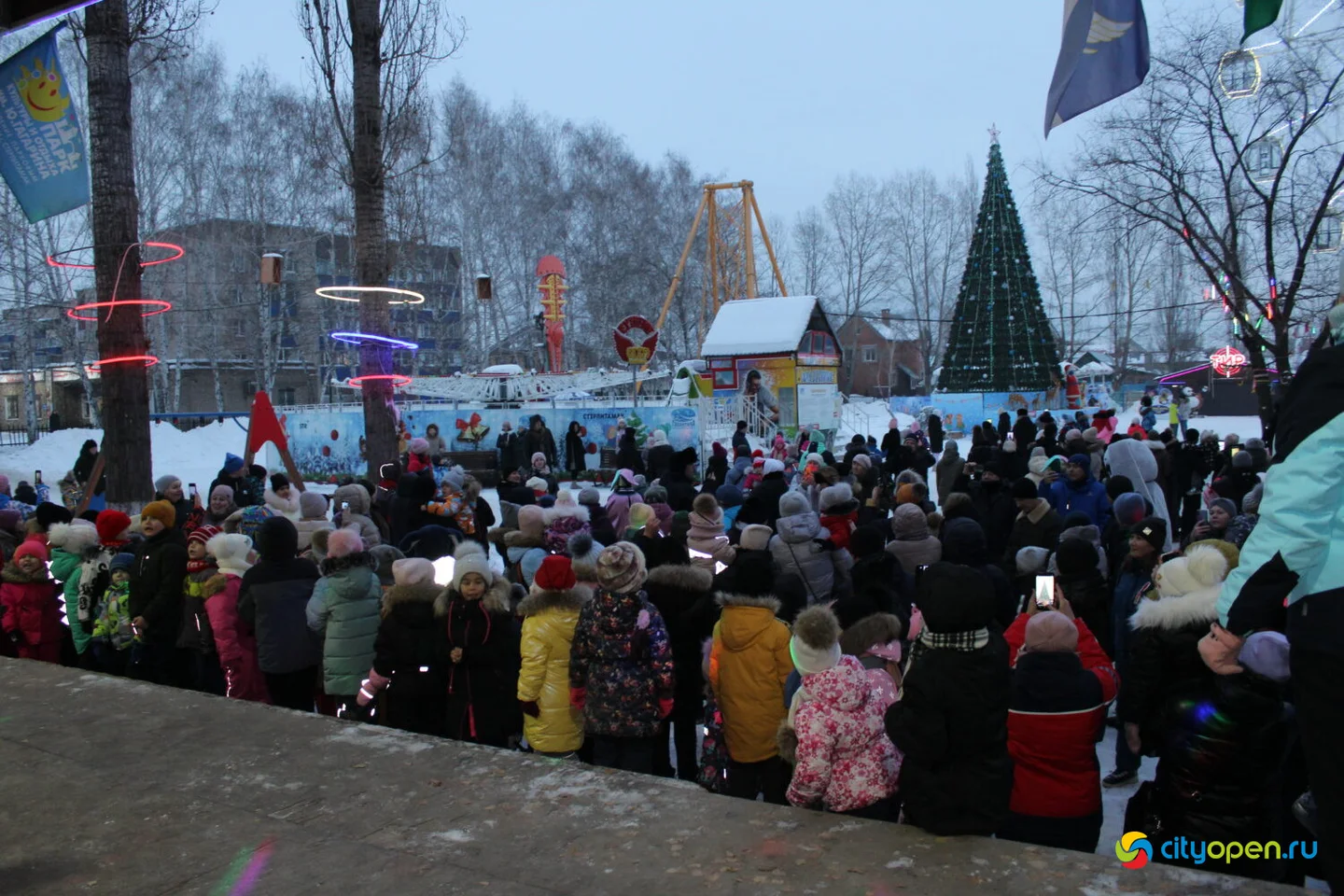 17/12/22 Открытие новогоднего городка @ Парк им. Гагарина