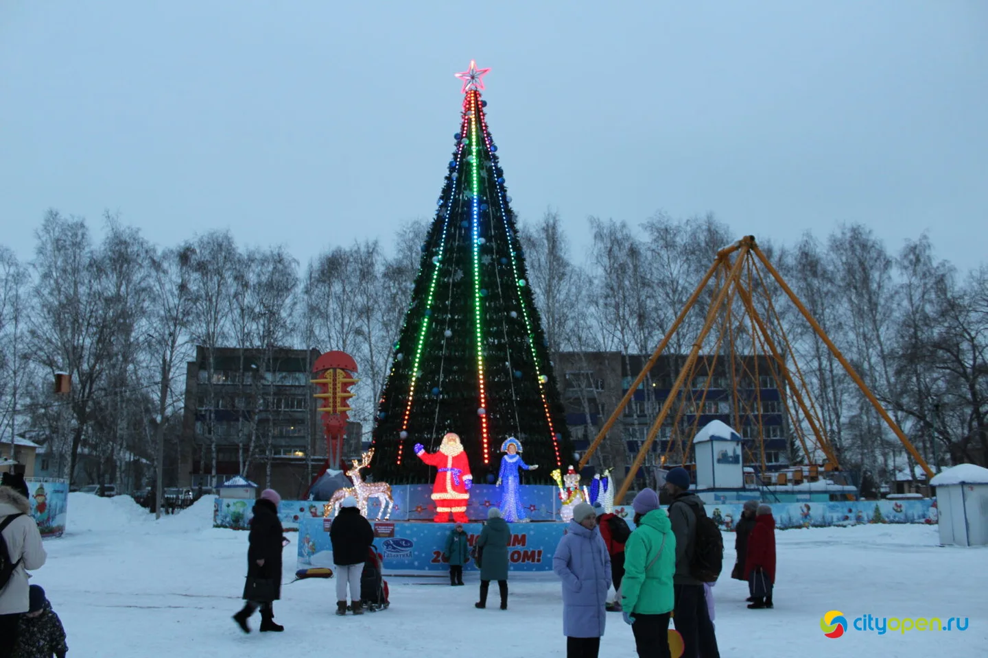 17/12/22 Открытие новогоднего городка @ Парк им. Гагарина