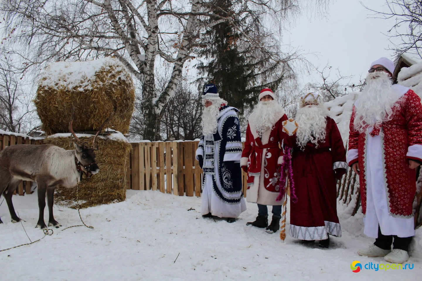 23/12/22 Парад Дедов Морозов и Снегурочек | Открытие городка на ГДК