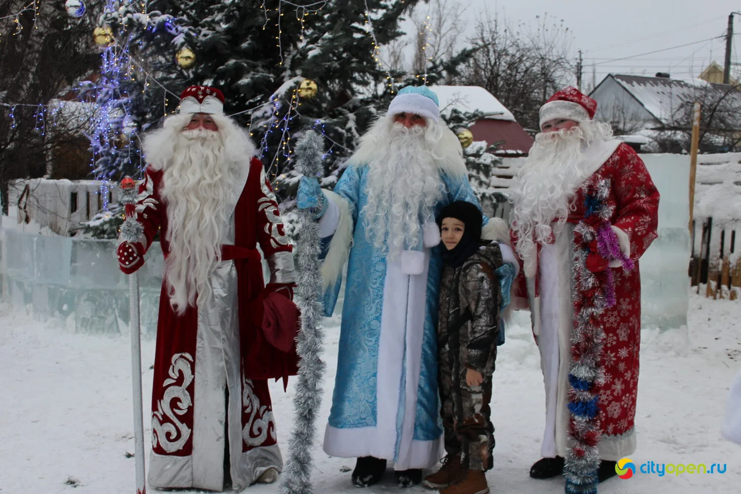23/12/22 Парад Дедов Морозов и Снегурочек | Открытие городка на ГДК