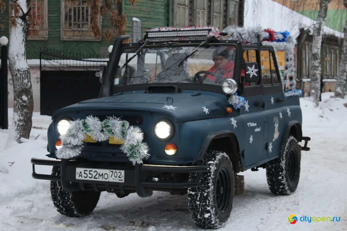 23/12/22 Парад Дедов Морозов и Снегурочек | Открытие городка на ГДК