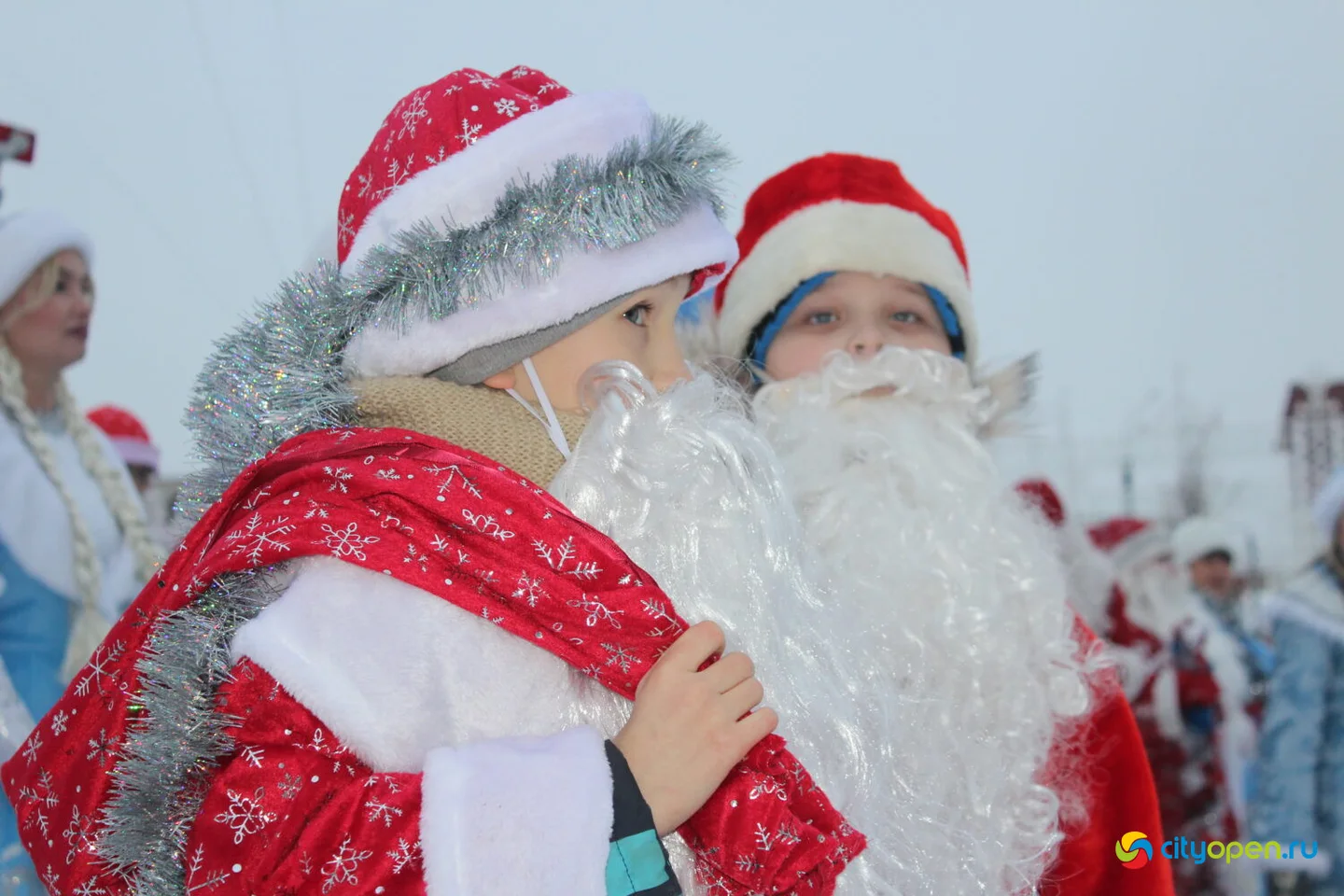 23/12/22 Парад Дедов Морозов и Снегурочек | Открытие городка на ГДК