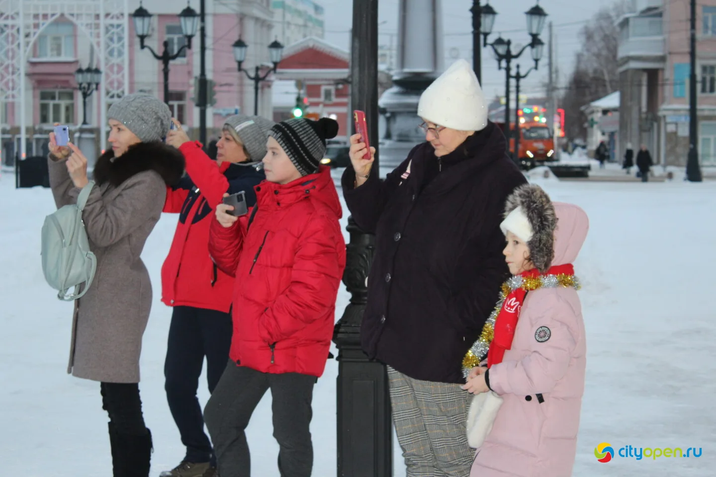 23/12/22 Парад Дедов Морозов и Снегурочек | Открытие городка на ГДК