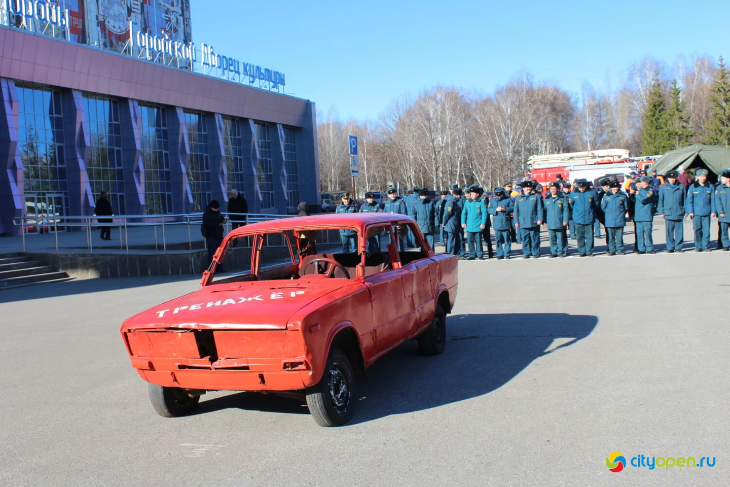 30/03/23 Республиканские соревнования по проведению работ при ликвидации ЧС на автотранспорте | Стерлитамак. Площадь перед ГДК