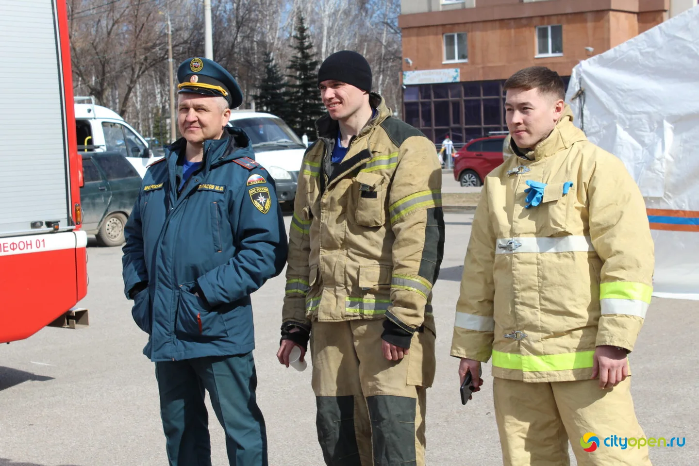 30/03/23 Республиканские соревнования по проведению работ при ликвидации ЧС на автотранспорте | Стерлитамак. Площадь перед ГДК