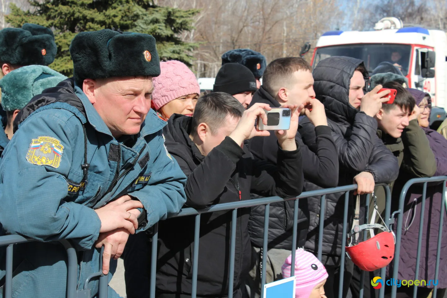 30/03/23 Республиканские соревнования по проведению работ при ликвидации ЧС на автотранспорте | Стерлитамак. Площадь перед ГДК
