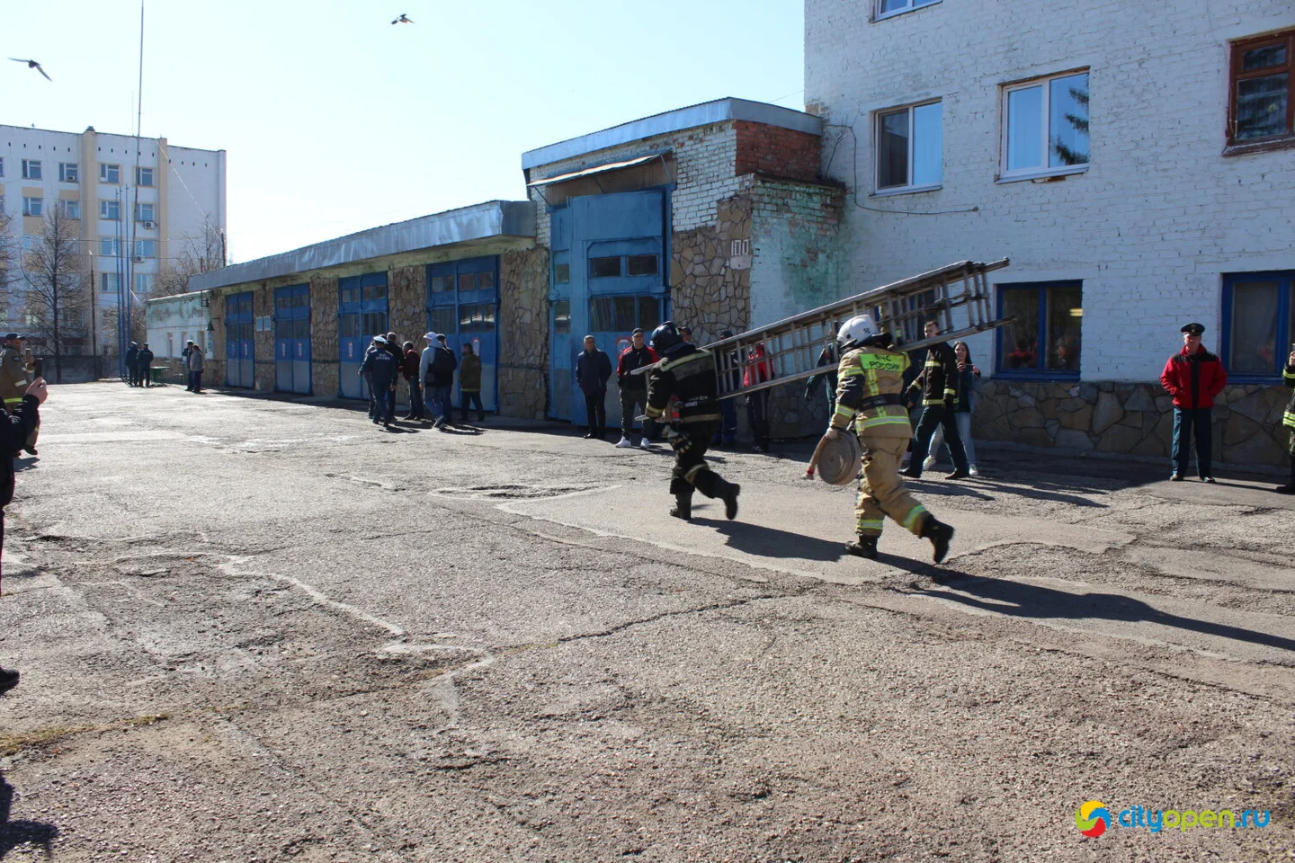 17/04/23 Соревнования по боевому развертыванию среди подразделений Стерлитамакского ПСГ