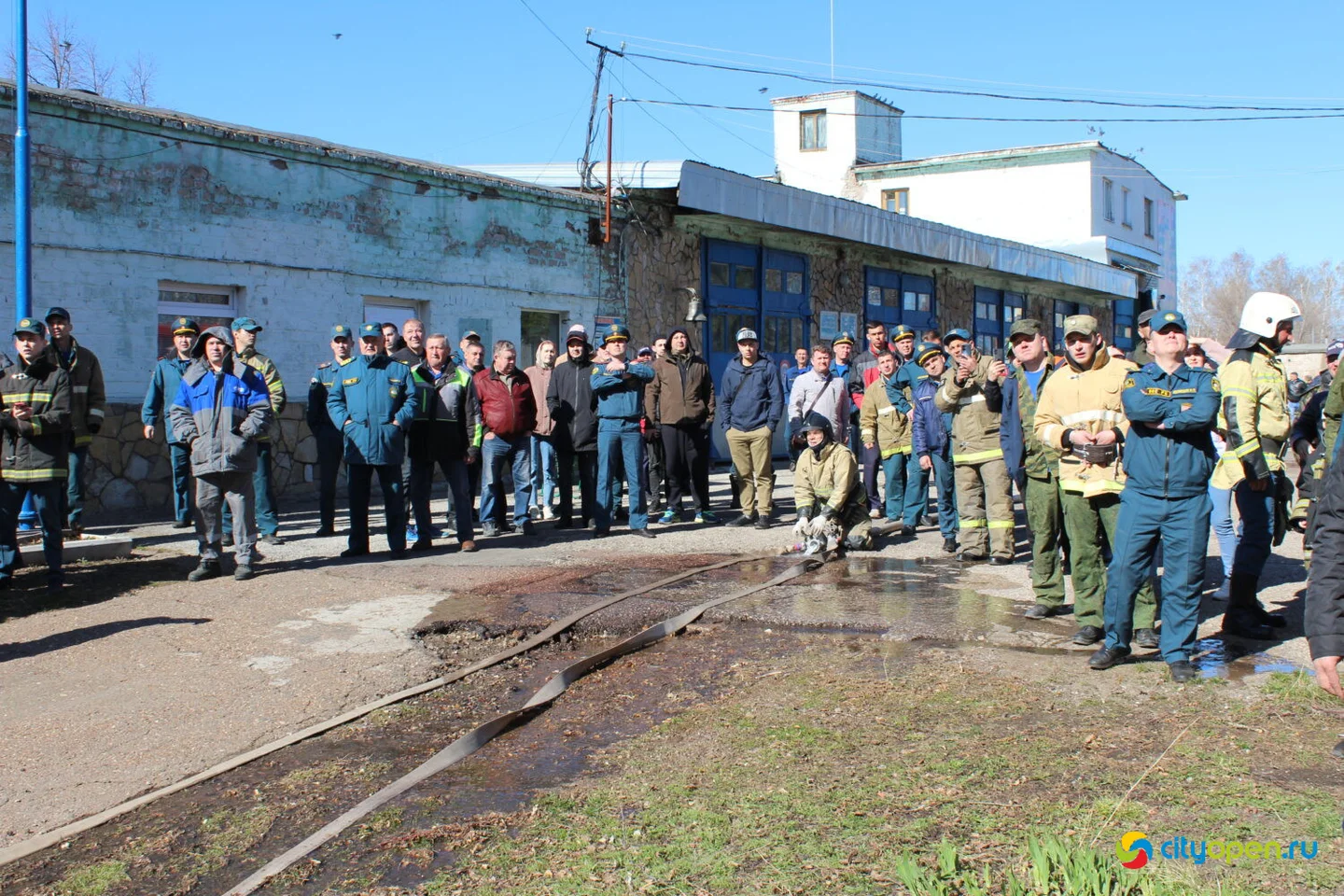 17/04/23 Соревнования по боевому развертыванию среди подразделений Стерлитамакского ПСГ