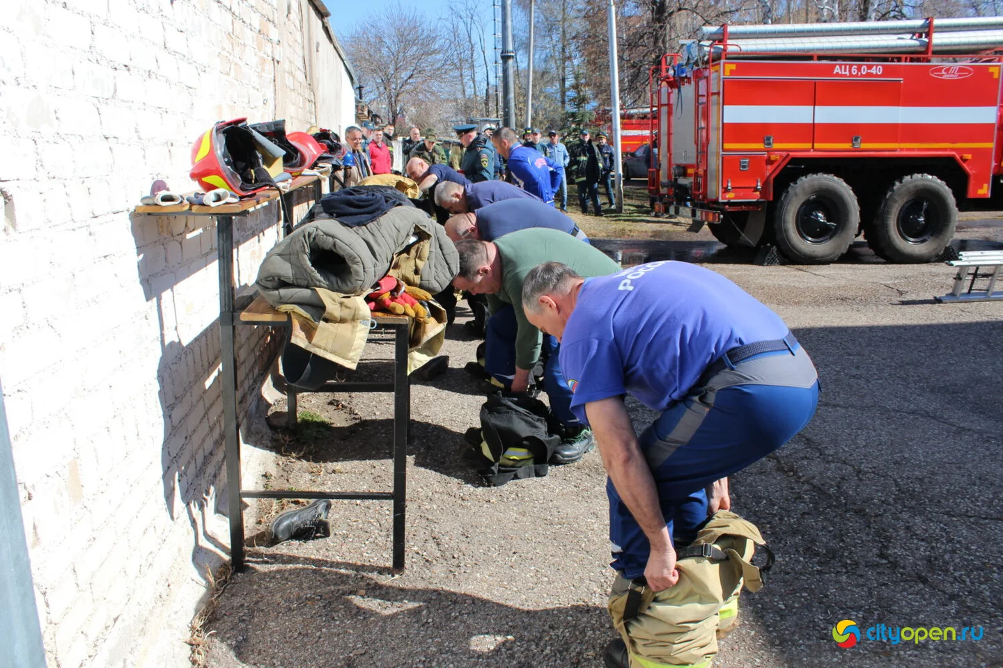 17/04/23 Соревнования по боевому развертыванию среди подразделений Стерлитамакского ПСГ