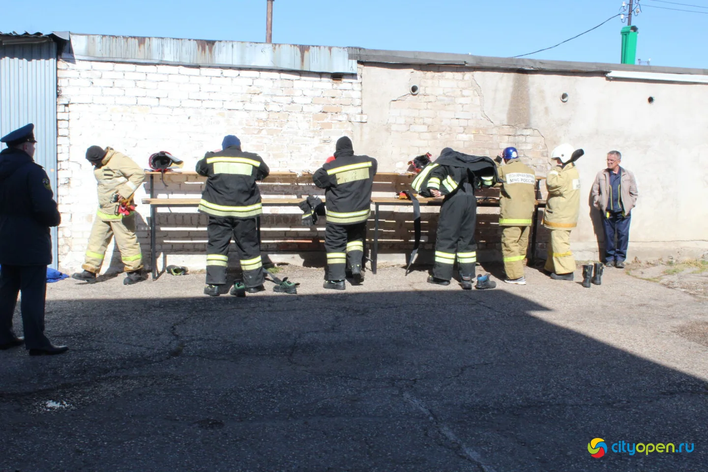 17/04/23 Соревнования по боевому развертыванию среди подразделений Стерлитамакского ПСГ