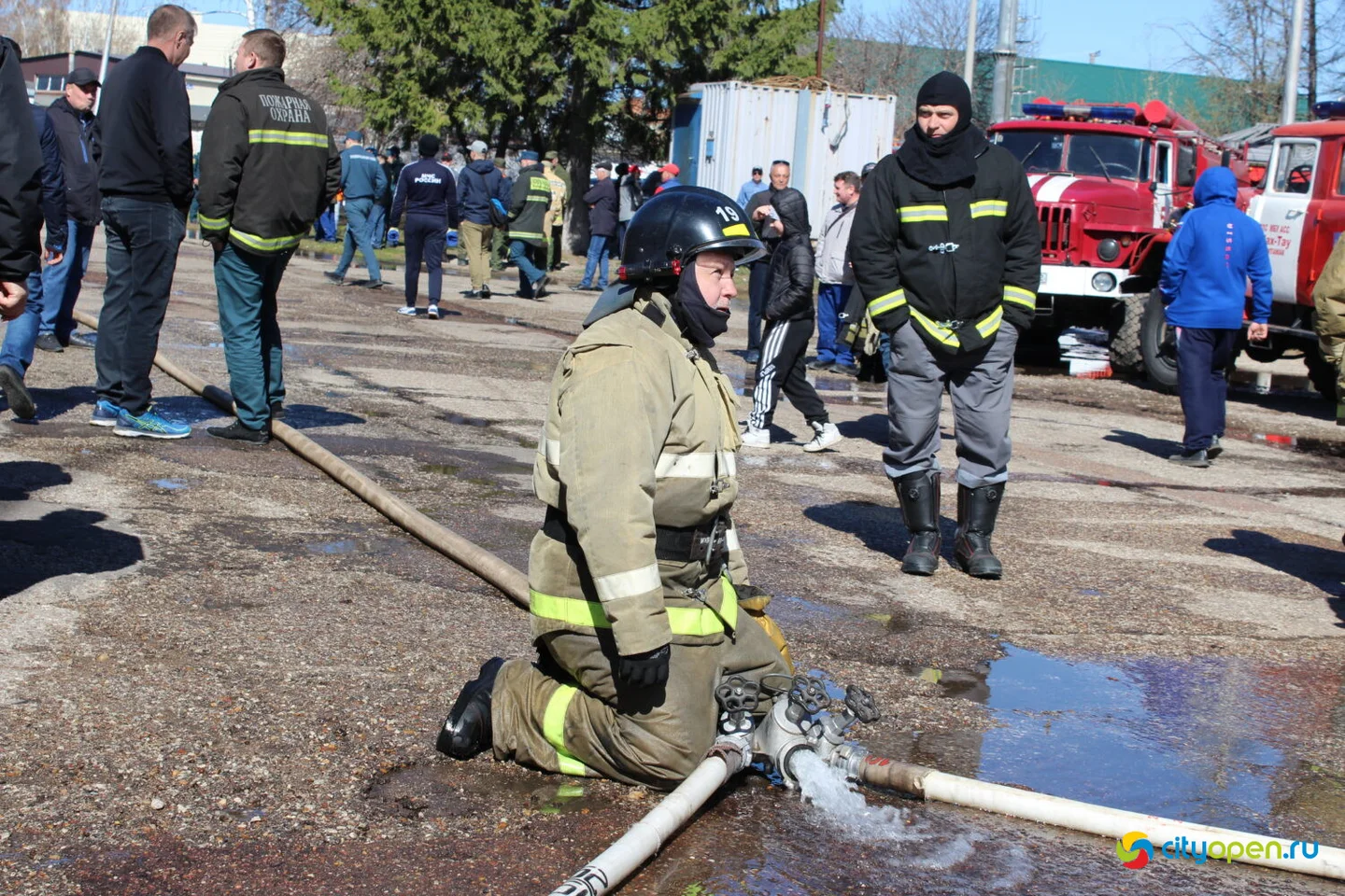 17/04/23 Соревнования по боевому развертыванию среди подразделений Стерлитамакского ПСГ