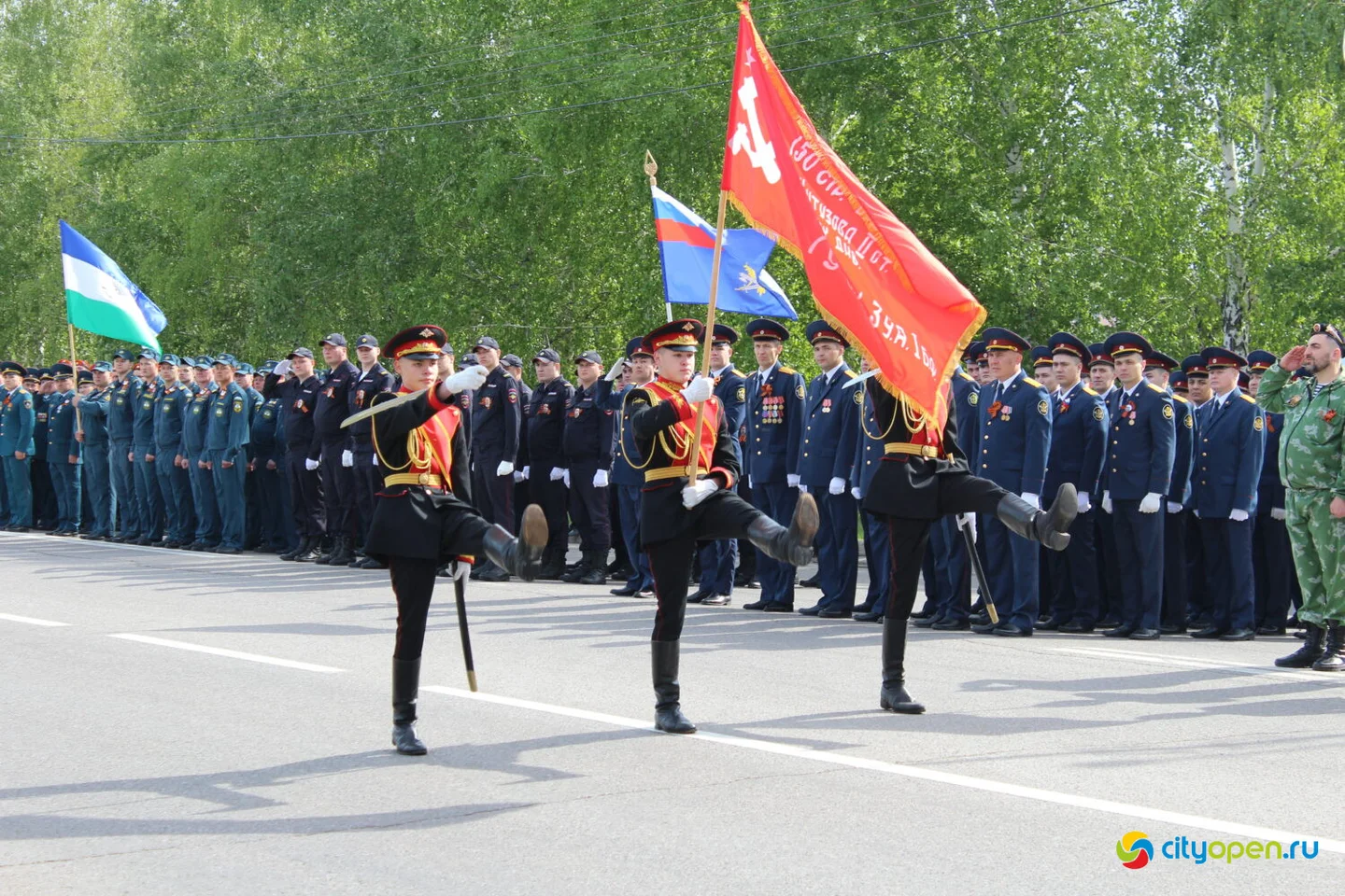 9/05/23 День Победы в Стерлитамаке | Возложение цветов и шествие