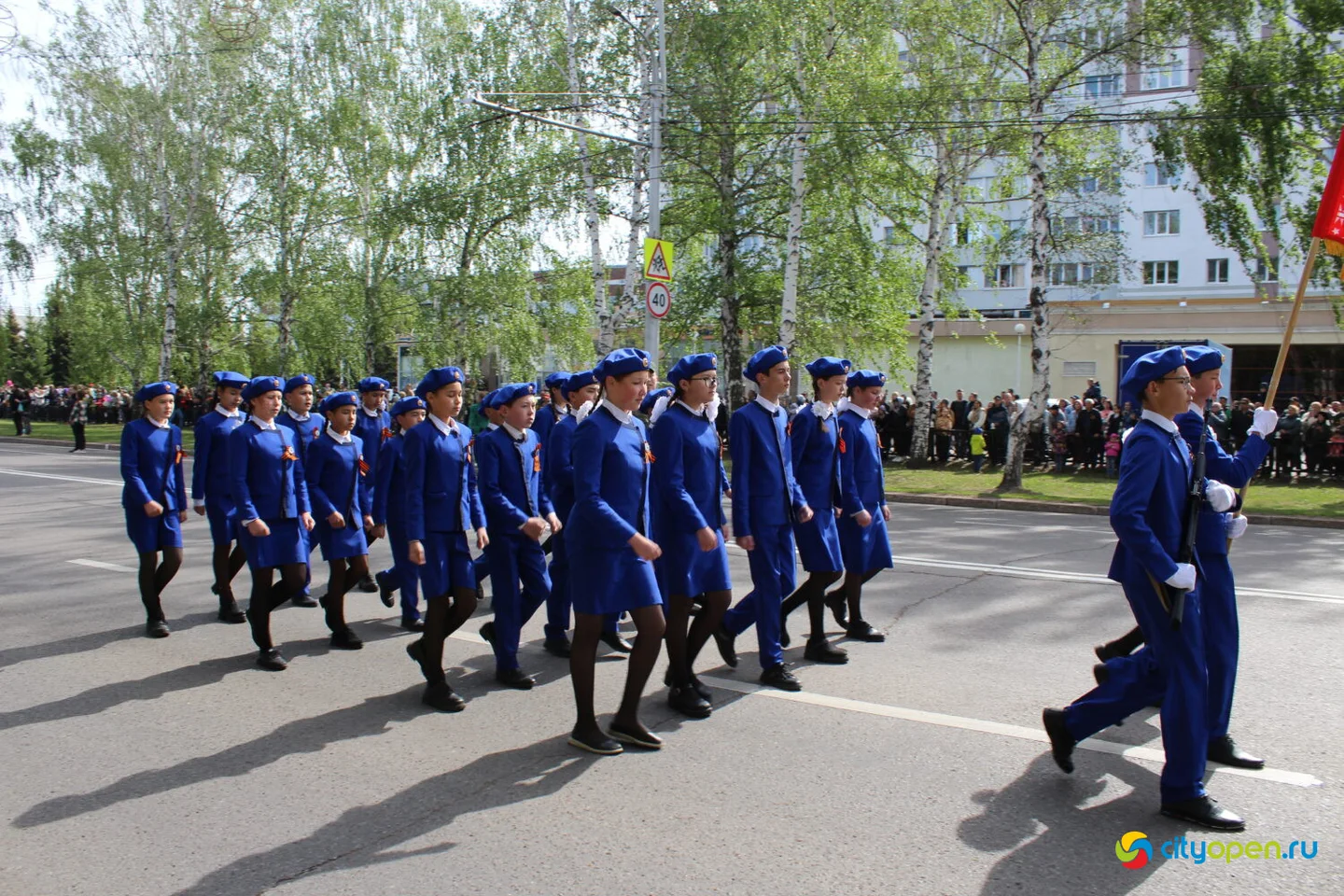 9/05/23 День Победы в Стерлитамаке | Возложение цветов и шествие
