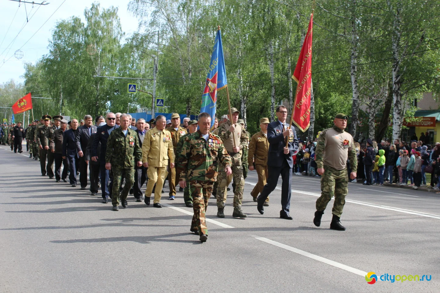 9/05/23 День Победы в Стерлитамаке | Возложение цветов и шествие