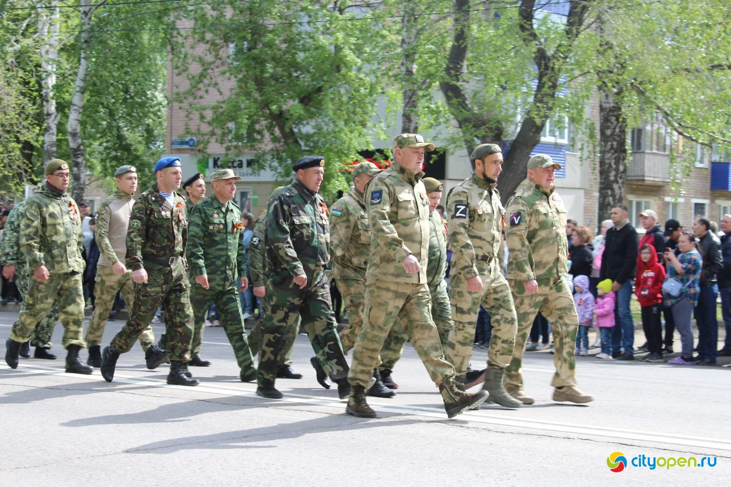 9/05/23 День Победы в Стерлитамаке | Возложение цветов и шествие