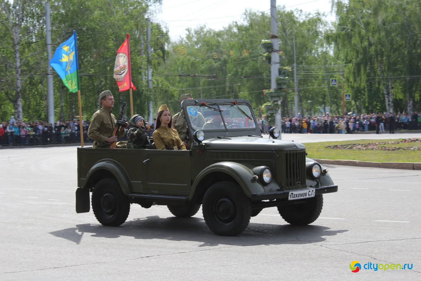 9/05/23 День Победы в Стерлитамаке | Возложение цветов и шествие