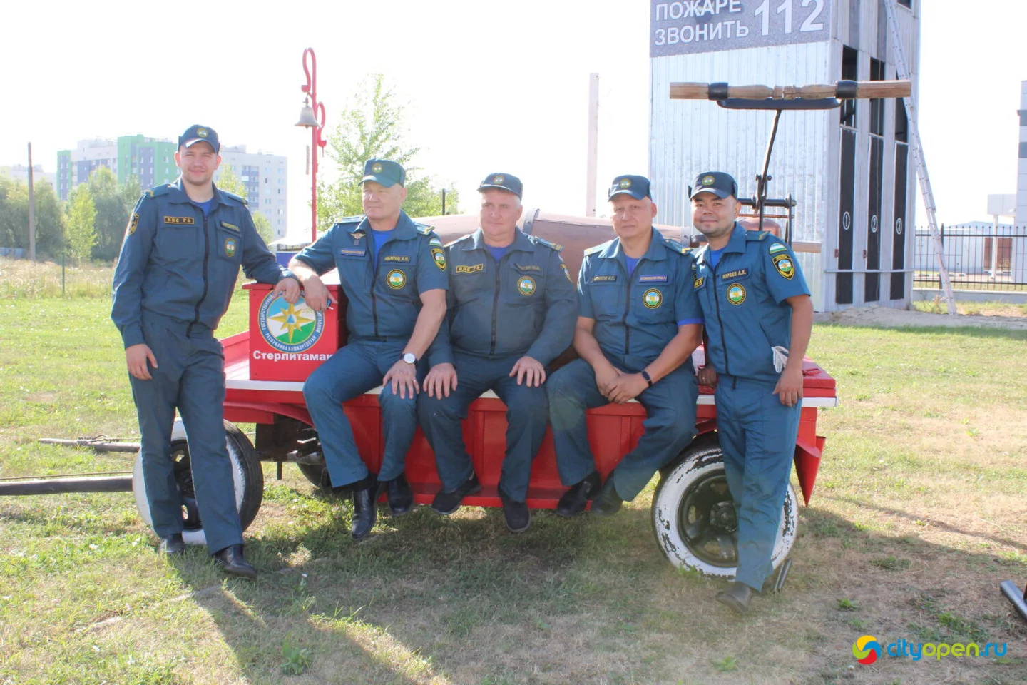 17/08/23 Республиканские соревнования по боевому развертыванию среди пожарных Госкомитета РБ по ЧС