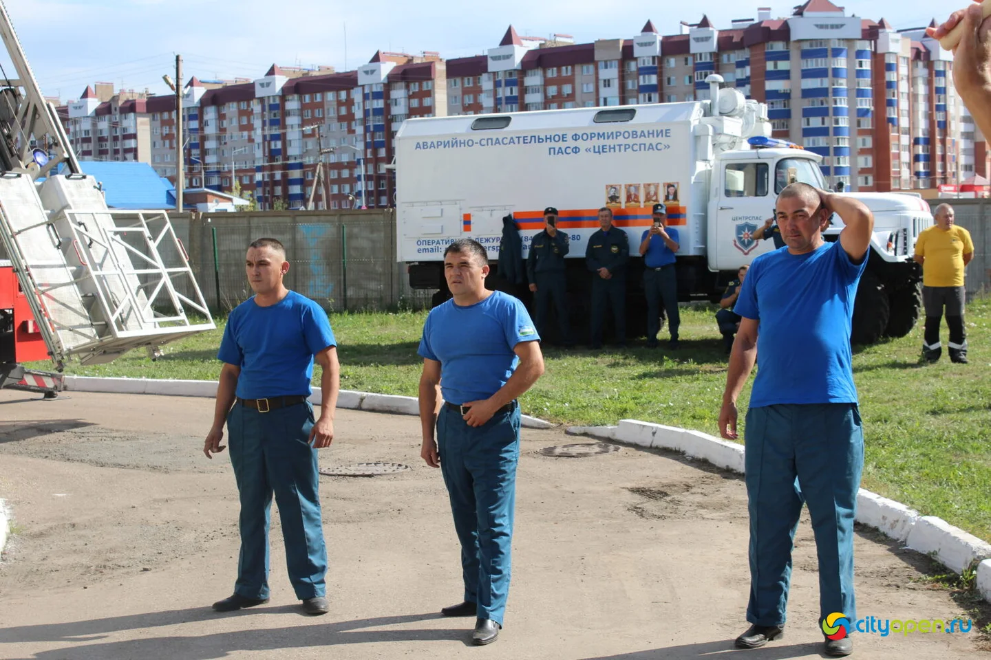 17/08/23 Республиканские соревнования по боевому развертыванию среди пожарных Госкомитета РБ по ЧС