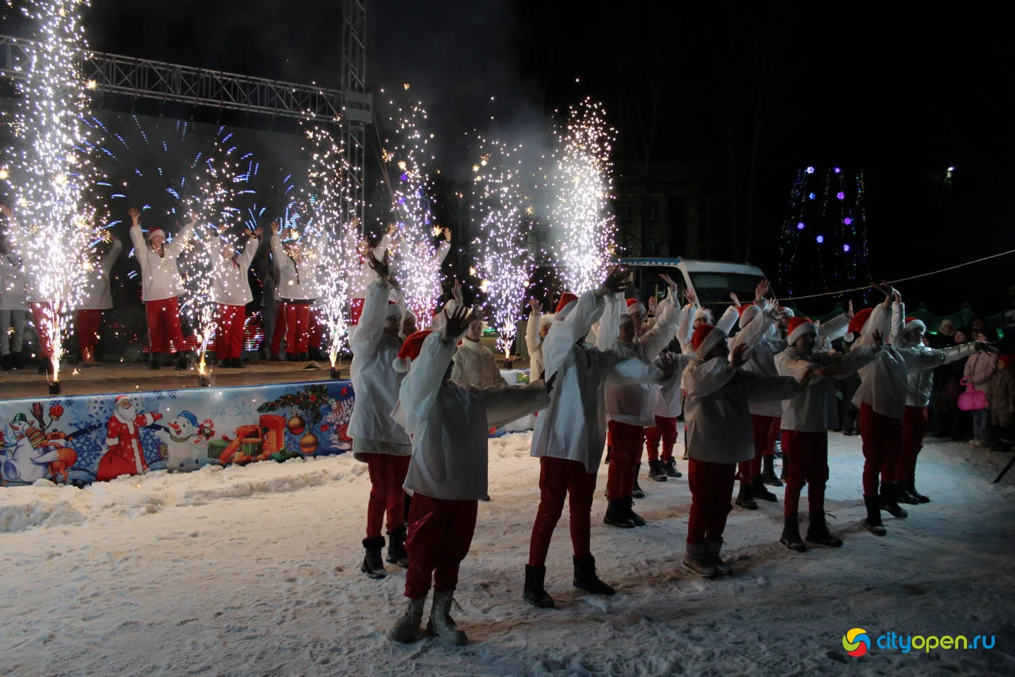 23/12/23 Открытие новогоднего городка перед ГДК