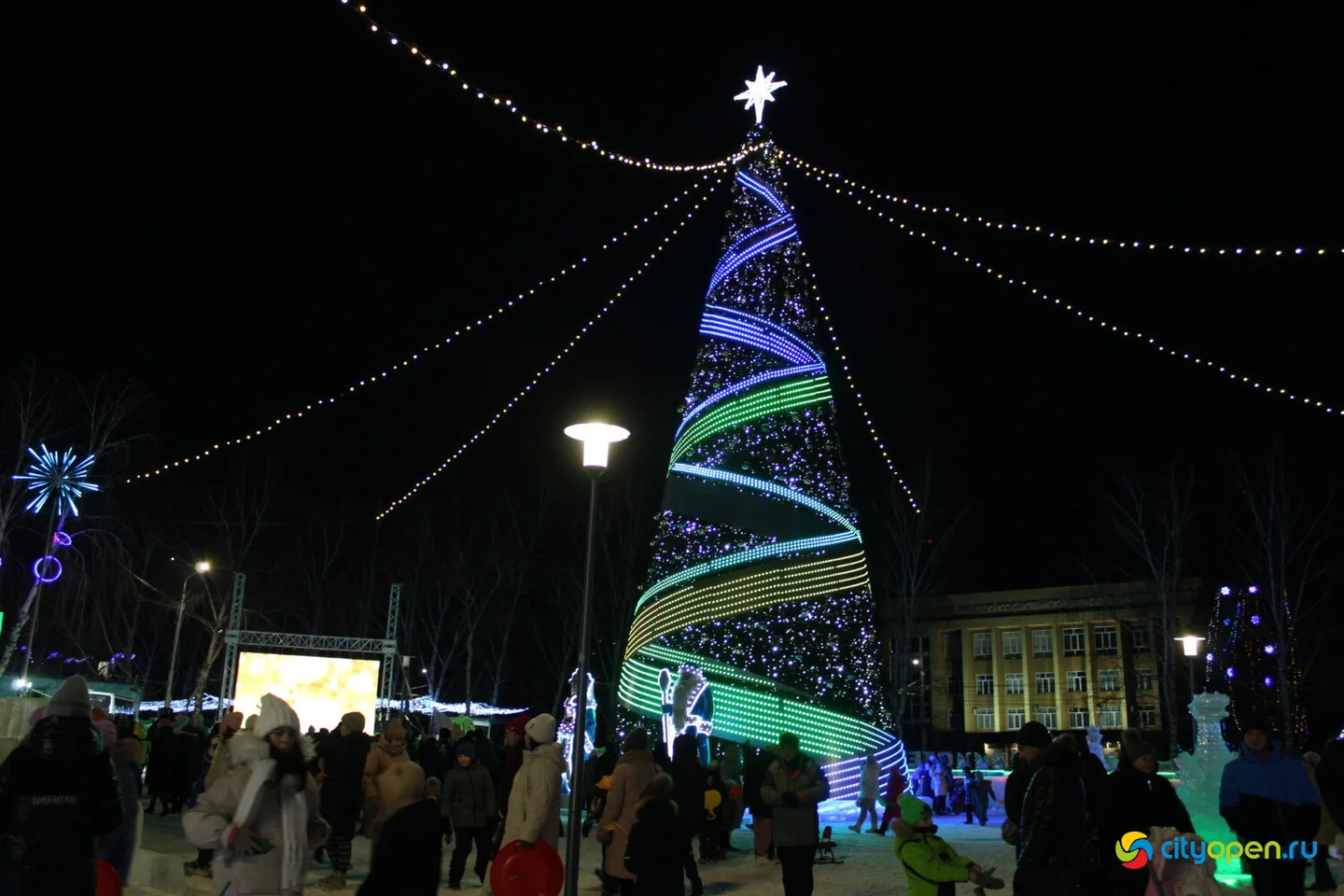 23/12/23 Открытие новогоднего городка перед ГДК