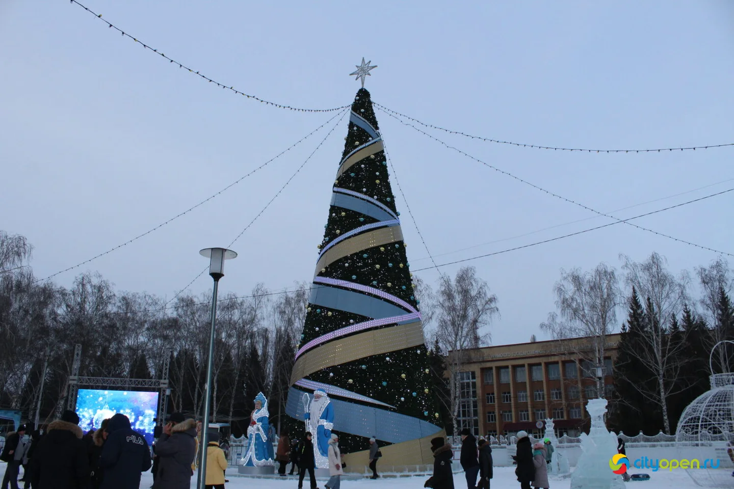 23/12/23 Открытие новогоднего городка перед ГДК