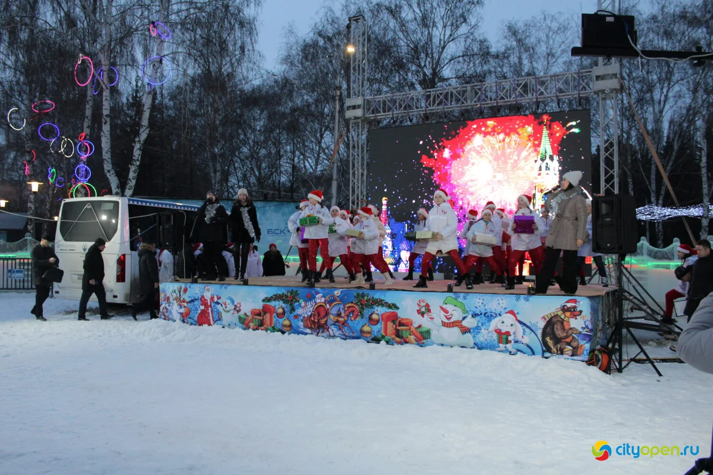 23/12/23 Открытие новогоднего городка перед ГДК