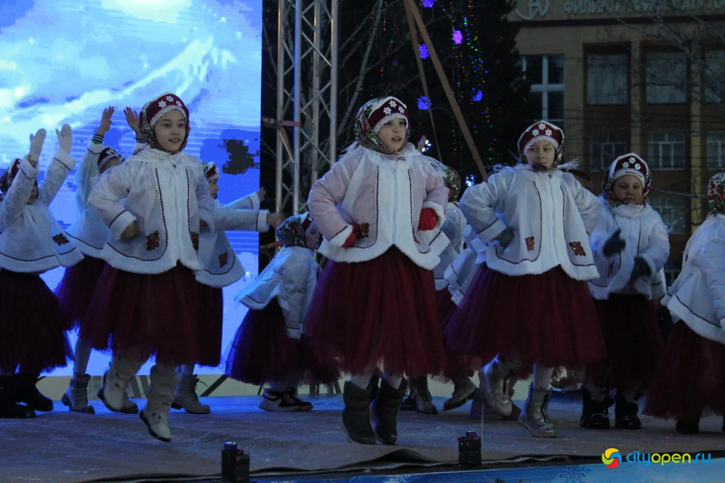23/12/23 Открытие новогоднего городка перед ГДК