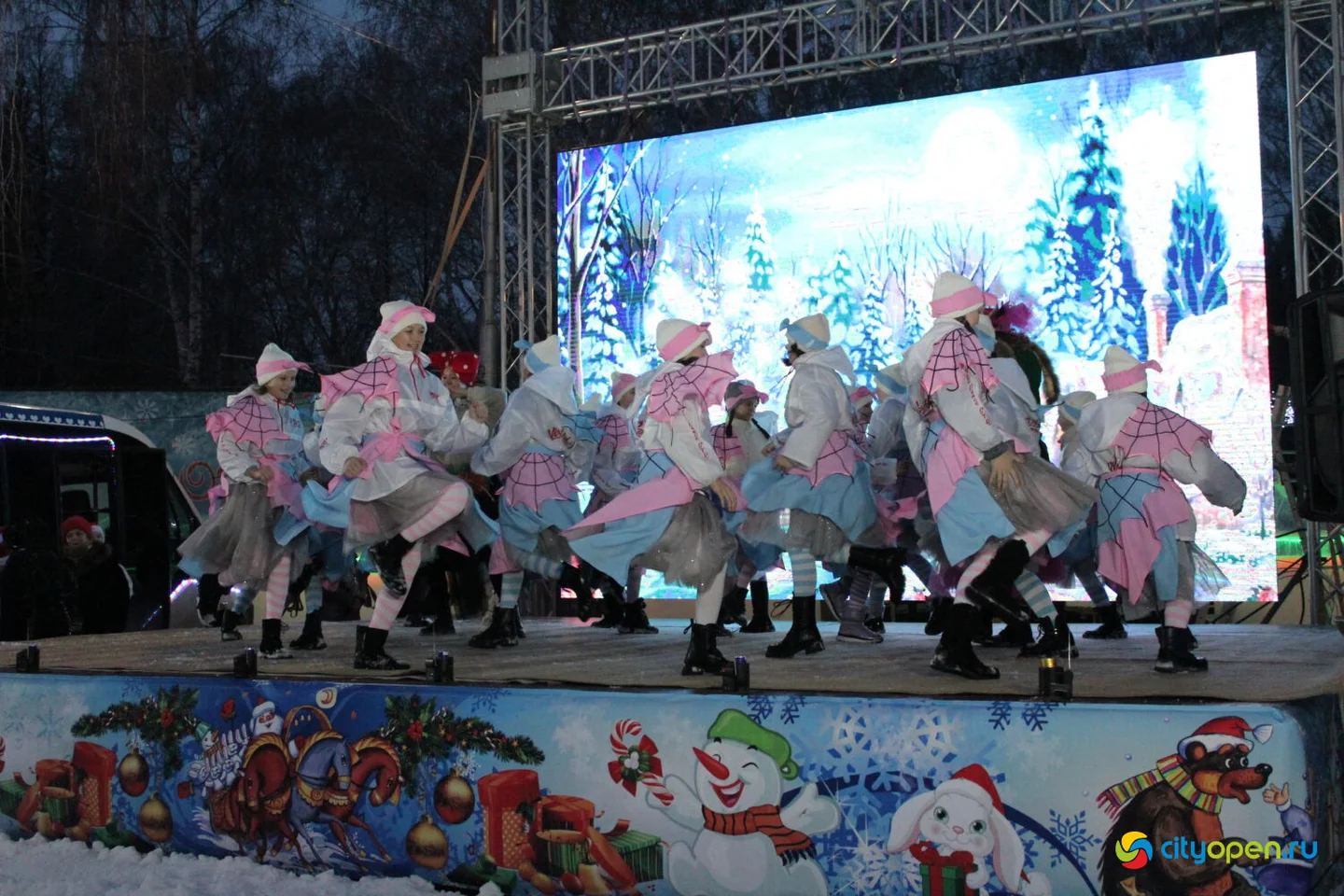 23/12/23 Открытие новогоднего городка перед ГДК